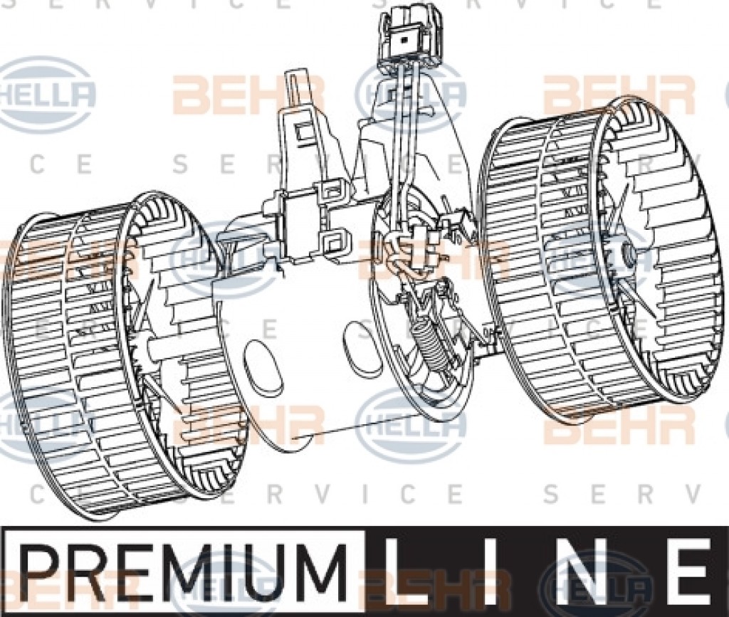 Blower Motor E60 E61